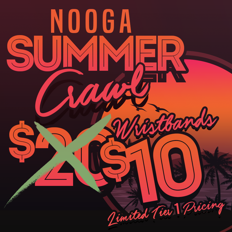 Nooga Summer Crawl Wristband
